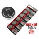 5 pilas botón Maxell batería CR-2032 de litio 3V lithium pila cr 2032 reloj calculadora