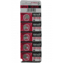 5 pilas botón Maxell batería CR-1220 de litio 3V lithium